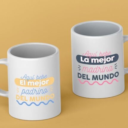 PACK TAZA PADRINOS