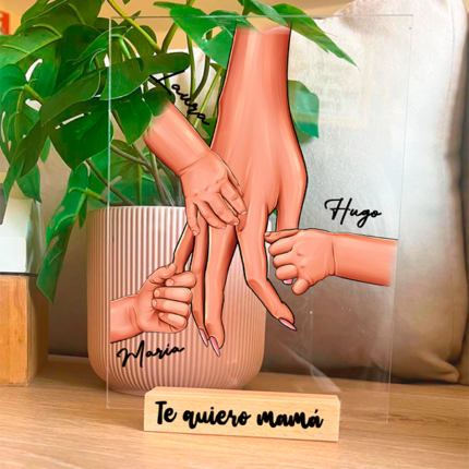 PLACA PERSONALIZADA DIA DE LA MADRE