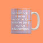 Taza Personalizada Amiga Distancia