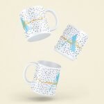 Taza Personalizada Inicial y Nombre- Hashtag Movil - Imagen 4