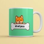 Taza Personalizada Perro - Hashtag Movil
