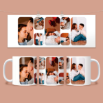 Taza Personalizada Collage Fotos