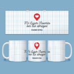 Taza Personalizada Mi Lugar Favorito