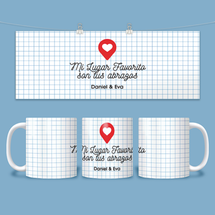 TAZA PERSONALIZADA MI LUGAR FAVORITO
