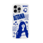 Funda Personalizada Aitana Cuarto Azul