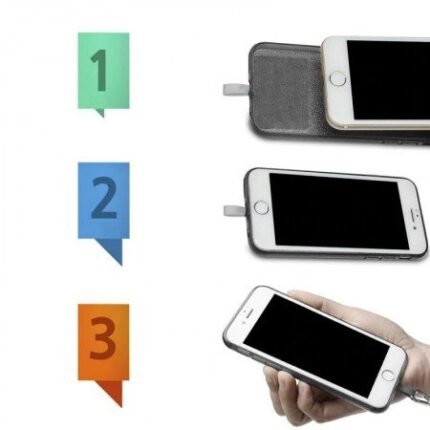 Universal adapter with cord for yellow hanging cell phone case 2