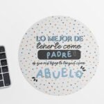 Alfombrilla Ratón Redonda Abuelo