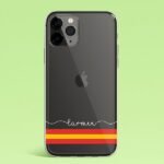 Funda Personalizada Bandera España Horizontal Caligráfica