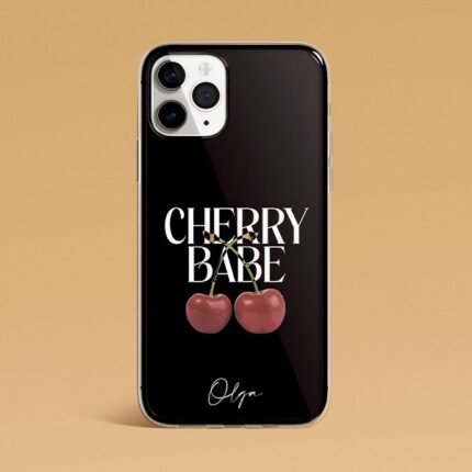 cherry babe custom case