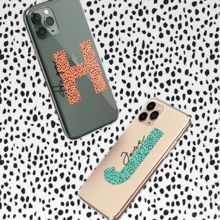 funda personalizada fun initial