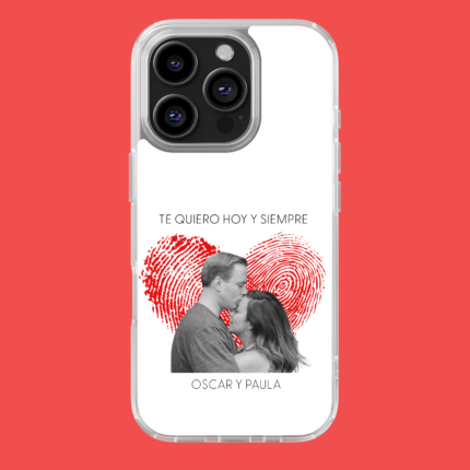 funda personalizada huella