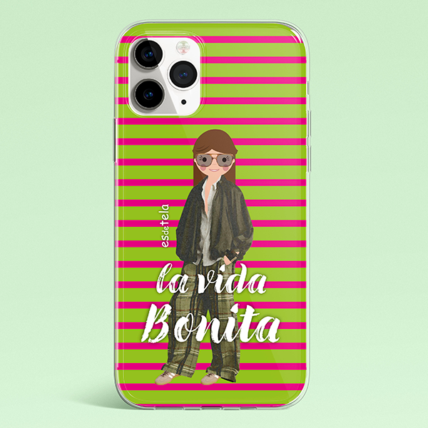 funda personalizada la vida bonita esdetela