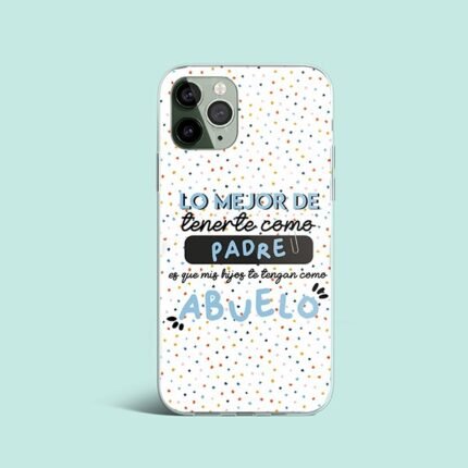 funda personalizada mejor abuelo