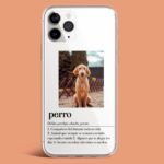 Funda Personalizada Perro Definición - Hashtag Movil