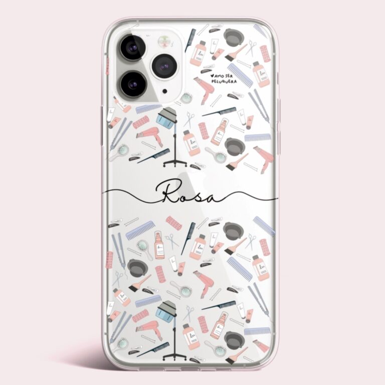 funda personalizada profesiones peluqueria 1