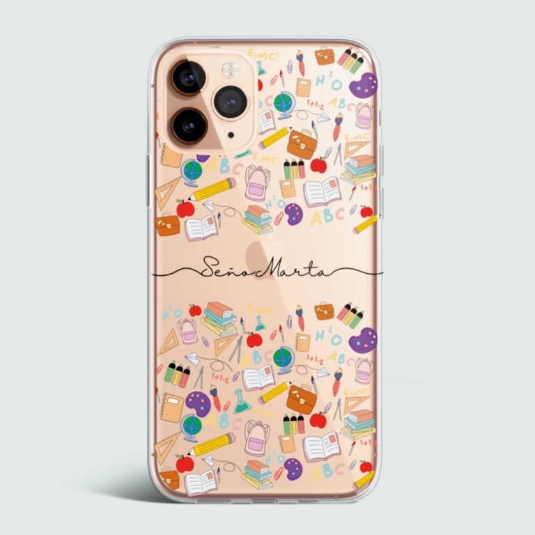 funda personalizada profesiones profesora 1