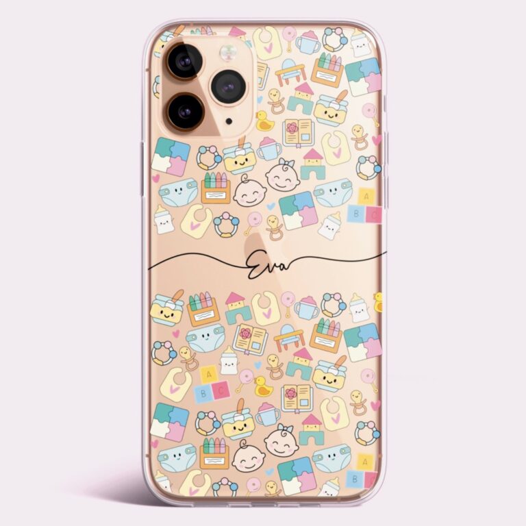 funda personalizada profesiones profesora infantil 1