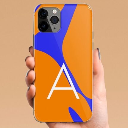 Funda Personalizada Blue+Orange - Hashtag Movil