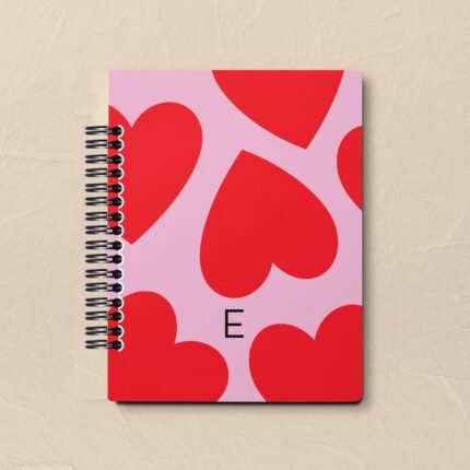 libreta personalizada corazon