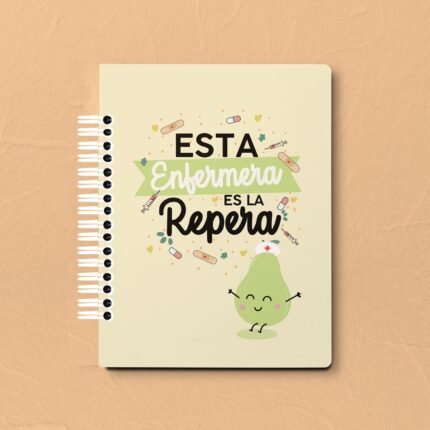 libreta personalizada enfermera repera
