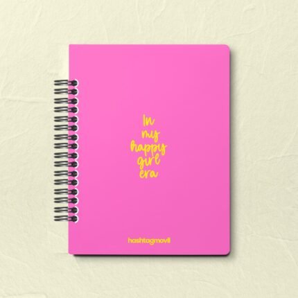 libreta personalizada happy girl era