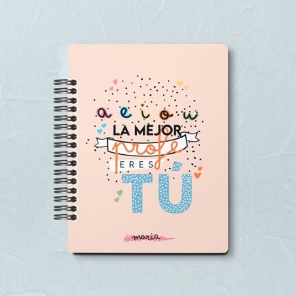 libreta personalizada mejor profe
