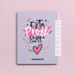 Libreta Personalizada Profe Corazon - Imagen 2