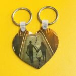 Llavero Personalizado Corazón Partio