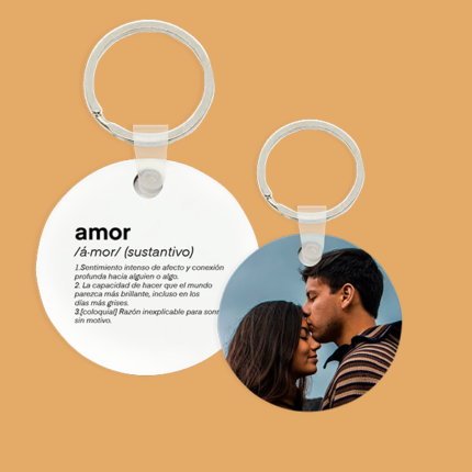 llavero personalizado amor definicion