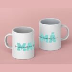 Taza Personalizada Mamá Nombre Hijos