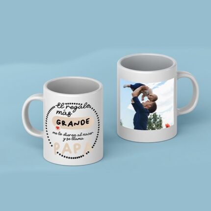 papa regalo taza