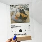 Placa Mapa Personalizada Con Peana De Madera - Imagen 2