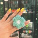 Soporte Hashpop Flower Crochet - Hashtag Movil - Imagen 2