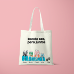 Tote Bag Personalizada Familia Zapatillas