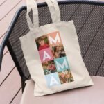 Tote Bag Personalizada Mamá Fotos Cubos