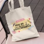 Tote Bag Personalizada Gran día para enseñar