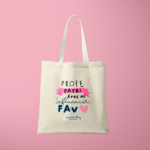 Totebag Personalizada Profe Influencer Oposita.blog x Hashtag Movil