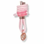 Cuerda para móvil Nimmy Friends rosa y blanco - Imagen 4
