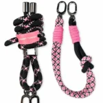 Cuerda para móvil Nimmy Friends negro y rosa