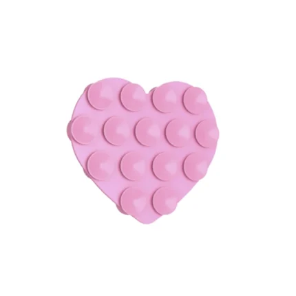 Ventosa Corazon Movil Rosa